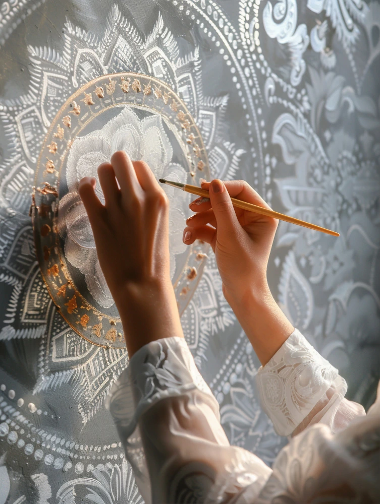 art-class-in-ipoh hand painting